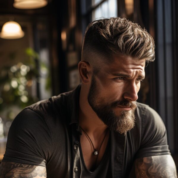 Der perfekte Mid Taper Fade Haircut 