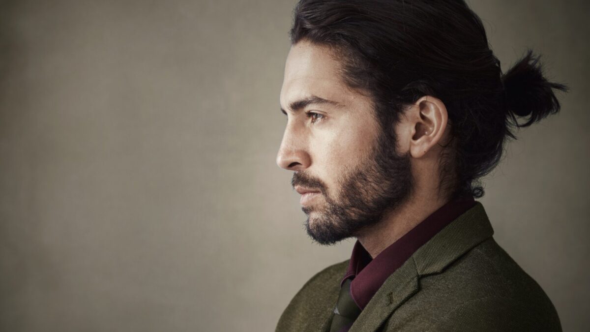 Männer Zopf mit Übergang