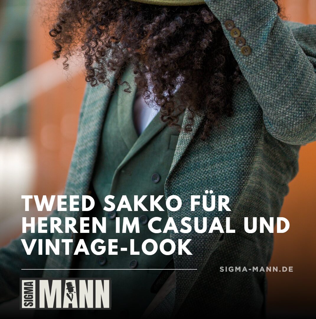 tweed sakko für herren