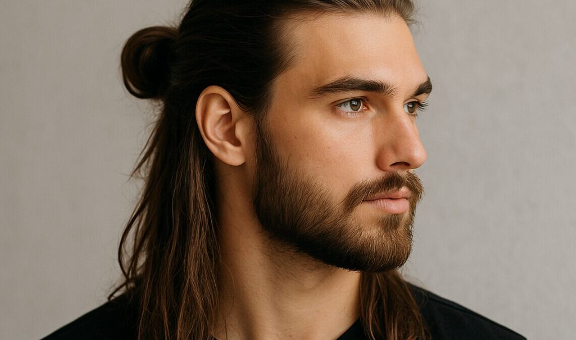 Lange Haare bei Männern