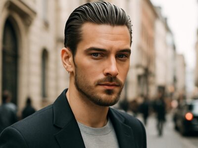 Slick Back Männer