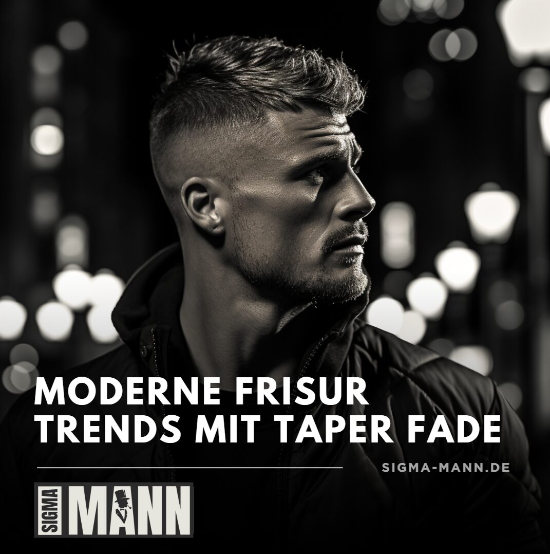 frisur trends mann taper fade