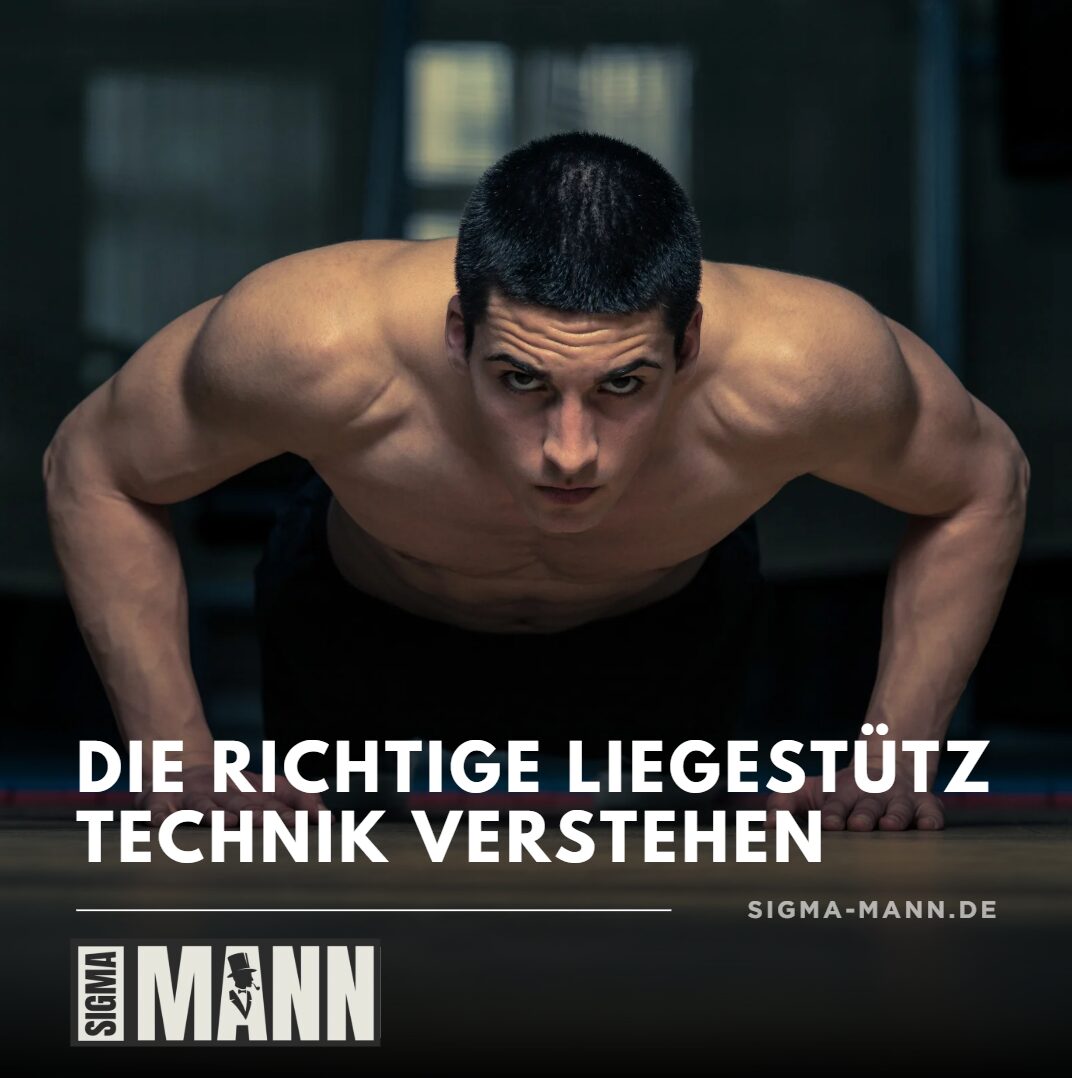 richtige liegestützt technik
