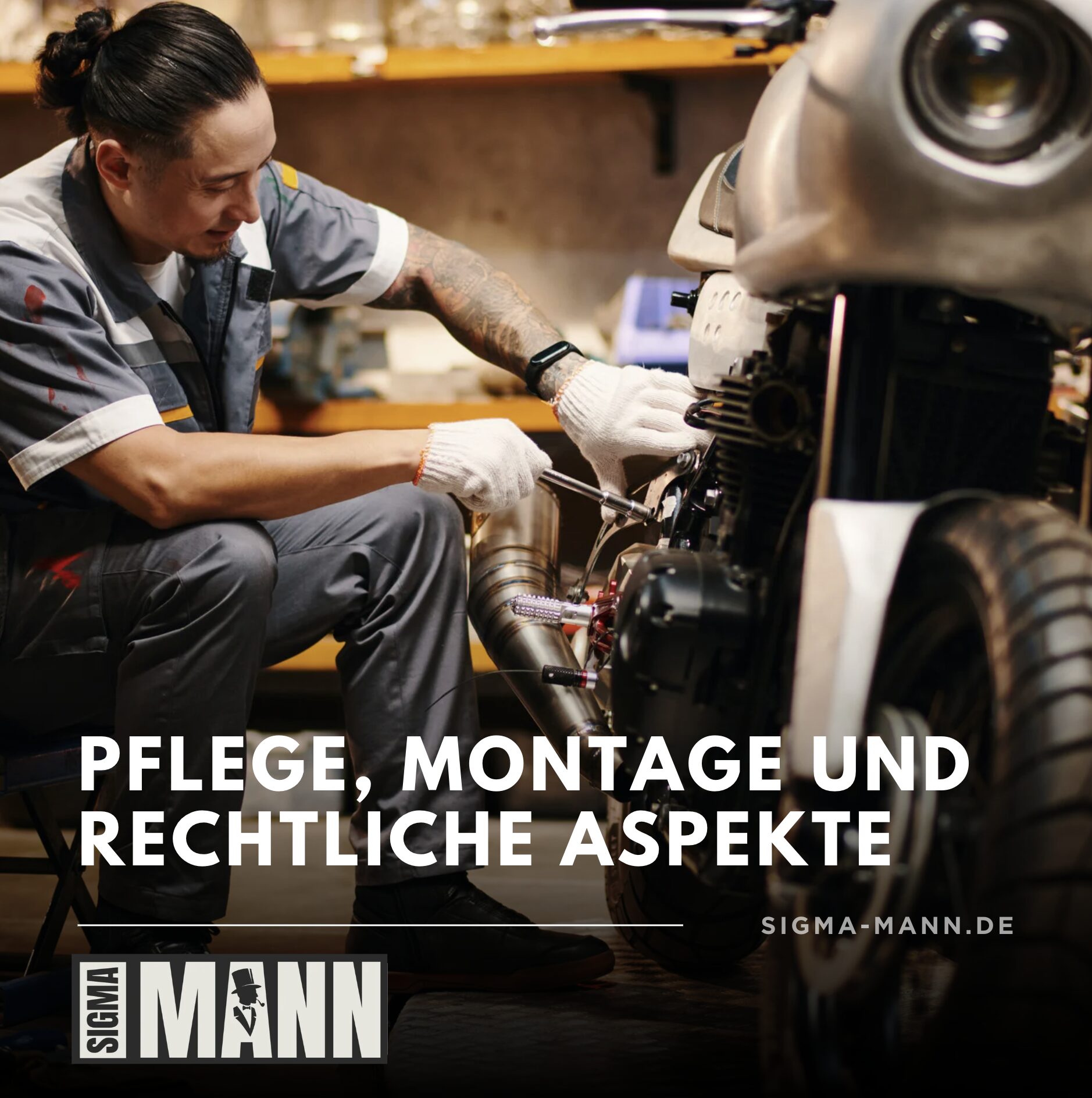 Pflege, Montage und rechtliche Aspekte
