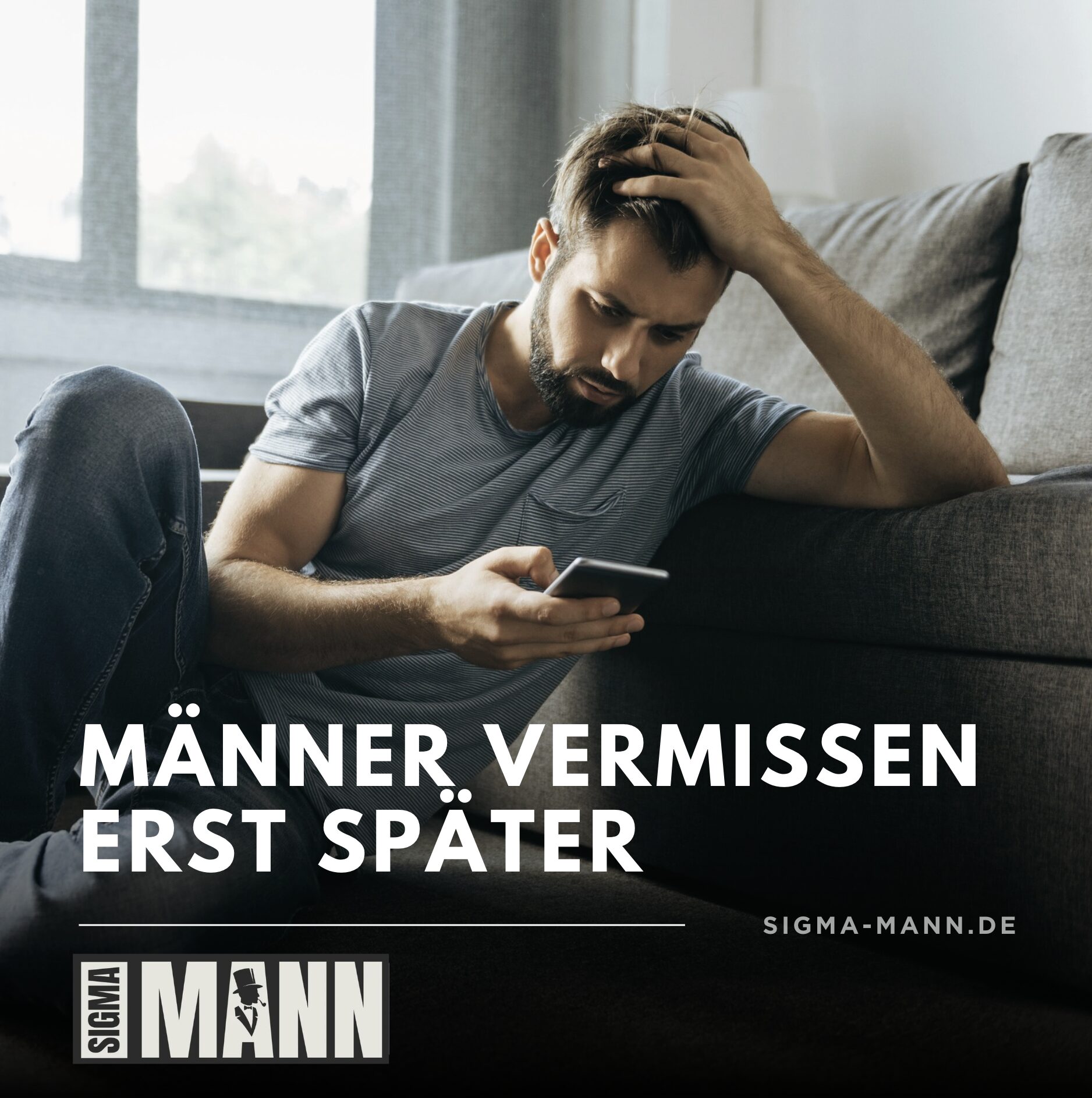 Männer vermissen erst später: Ein psychologischer Blick