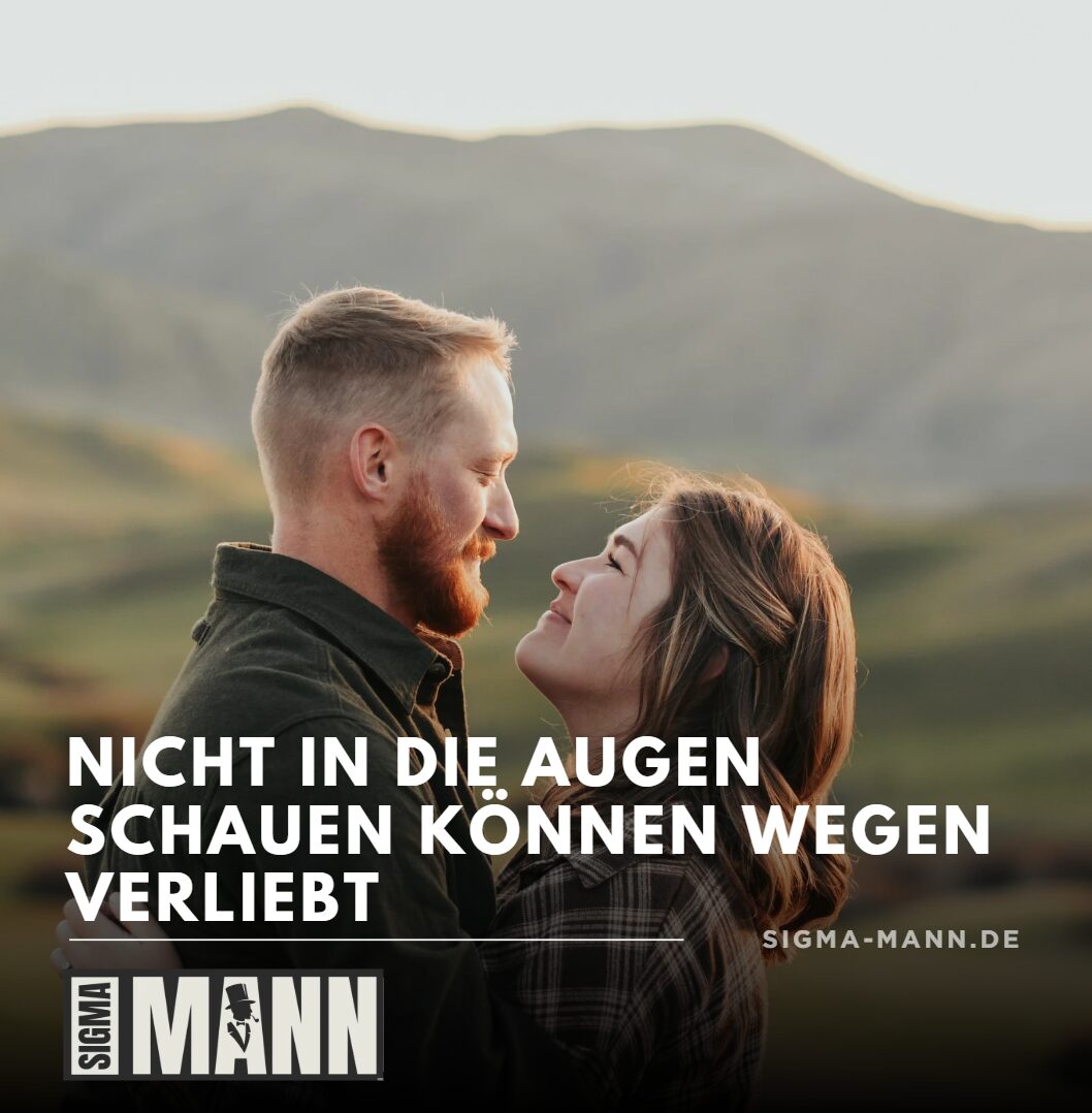 Körpersprache und Gestik als Übersetzer Nicht in die Augen schauen können wegen verliebt