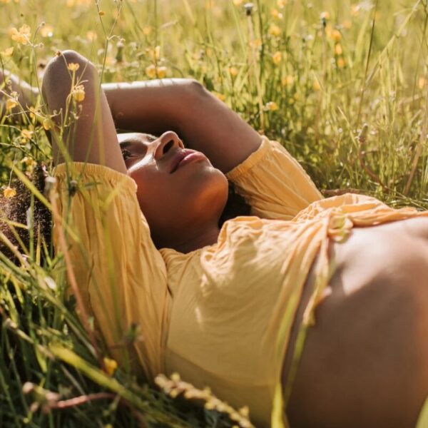 Militante Veganerin auf OF