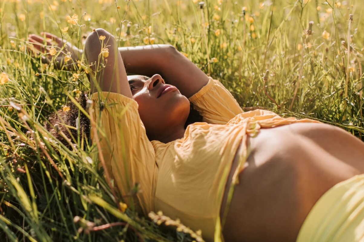 Militante Veganerin auf OF