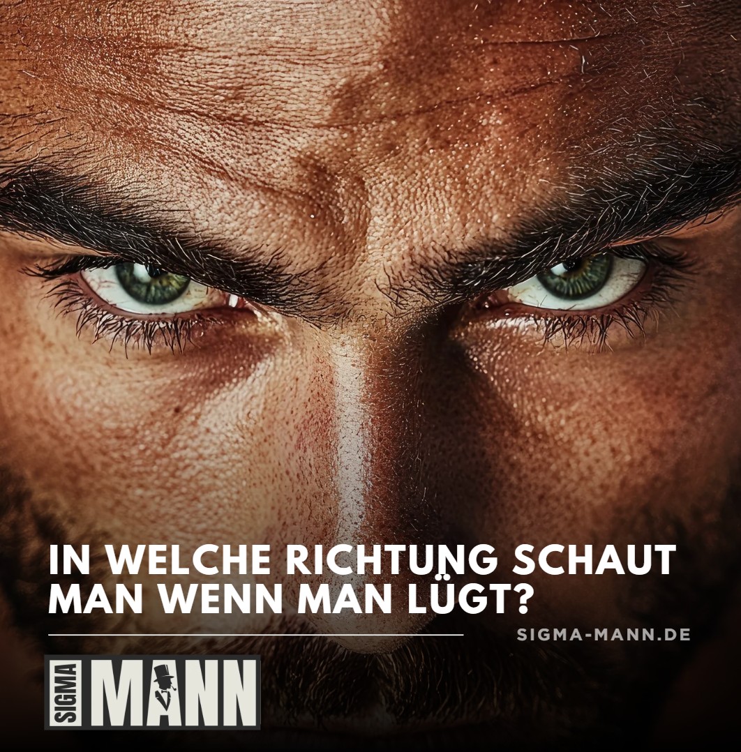 Blickrichtung und das Gehirn In welche Richtung schaut man wenn man lügt