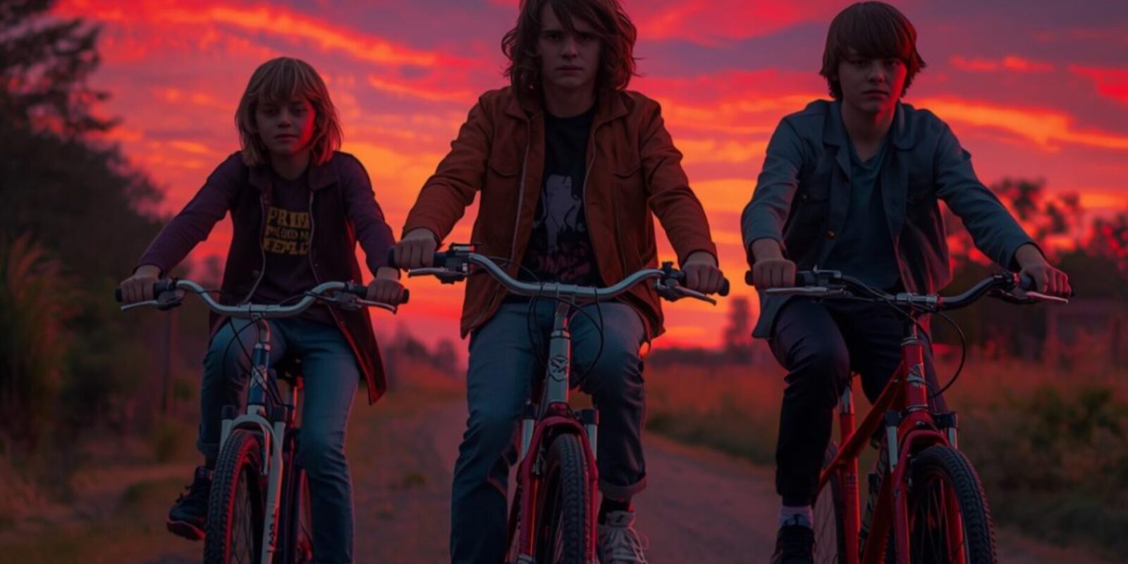 Die Besetzung von Stranger Things Blick auf den Cast von Hawkins
