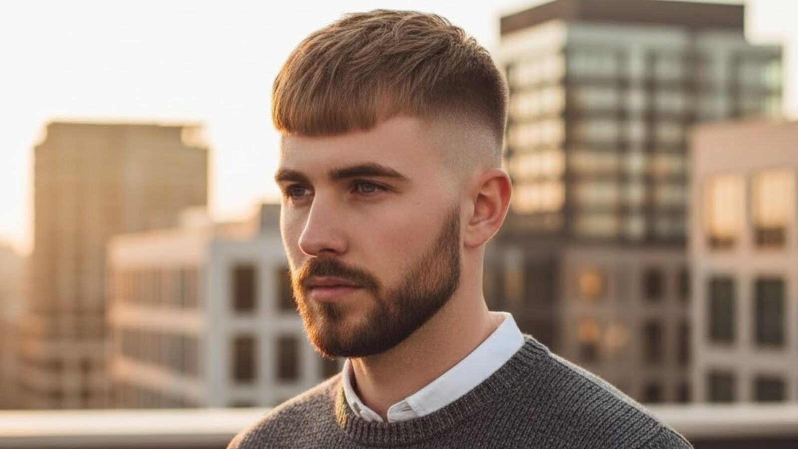 French Crop für Männer Die Frisur für markante Köpfe