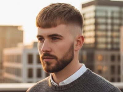 French Crop für Männer Die Frisur für markante Köpfe