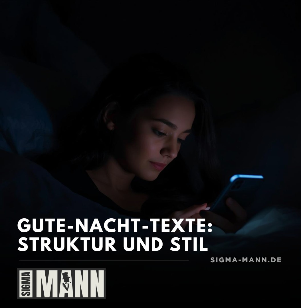 Gute-Nacht-Texte Struktur und Stil