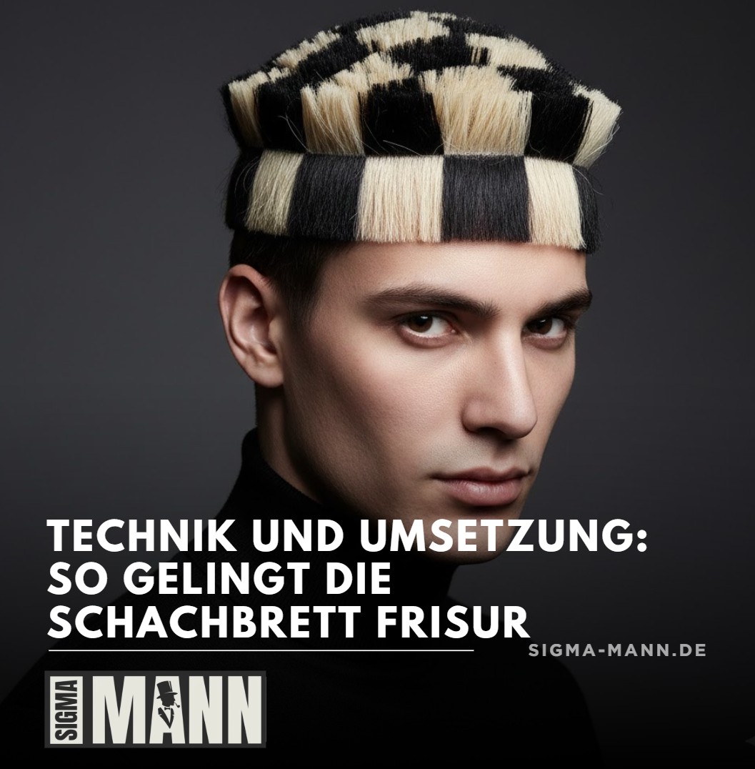 Technik und Umsetzung So gelingt die Schachbrett Frisur