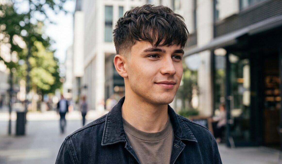 Jungs Frisuren nach vorne