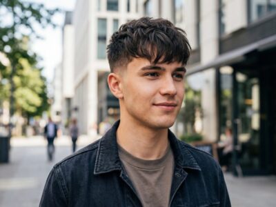 Jungs Frisuren nach vorne