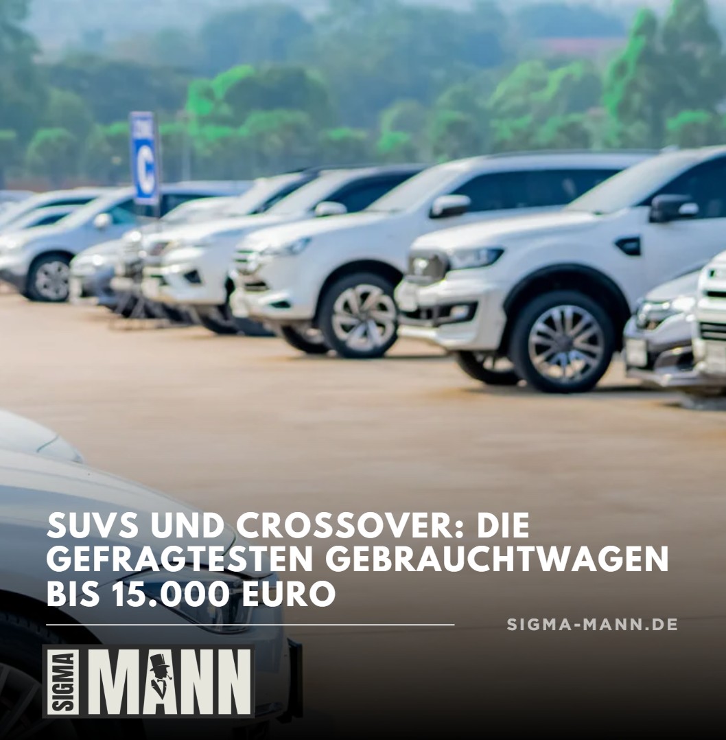 SUVs und Crossover Die gefragtesten Gebrauchtwagen bis 15.000 Euro
