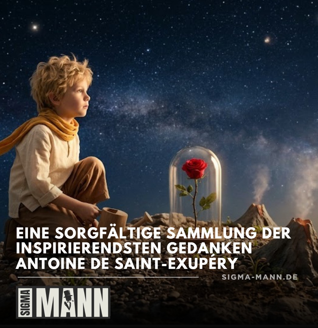 Eine sorgfältige Sammlung der inspirierendsten Gedanken Antoine de Saint-Exupéry Eine sorgfältige Sammlung der inspirierendsten Gedanken Antoine de Saint-Exupéry
