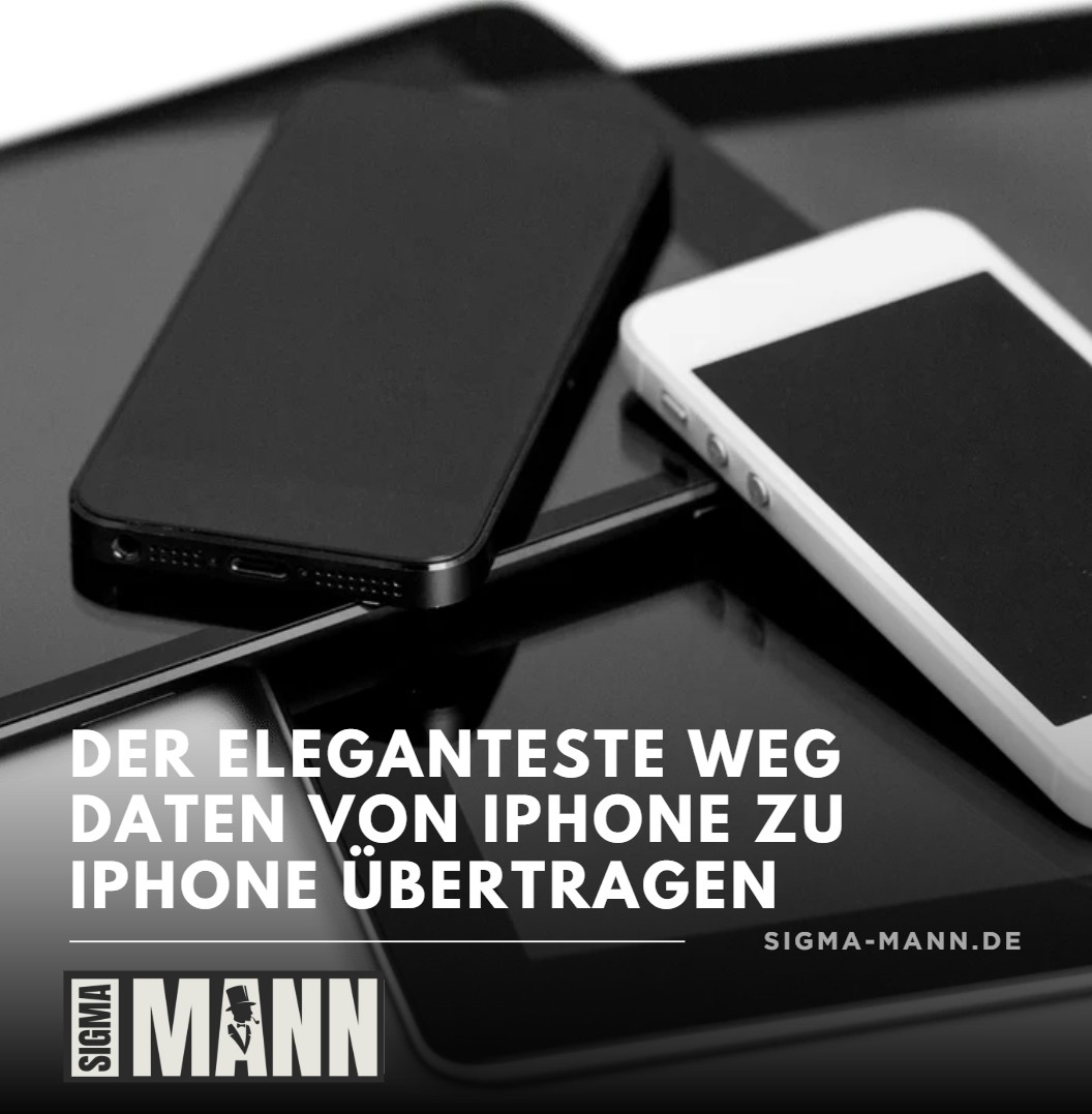 Per Schnellstart Der eleganteste Weg Daten von iPhone zu iPhone übertragen