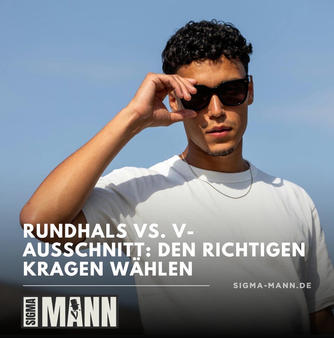 Rundhals vs. V-Ausschnitt Den richtigen Kragen wählen Rundhals vs. V-Ausschnitt Den richtigen Kragen wählen