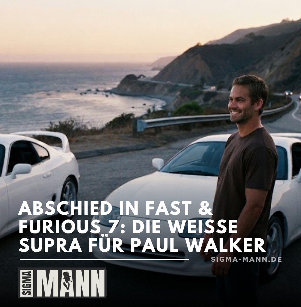 Abschied in Fast & Furious 7 Die weiße Supra für Paul Walker Abschied in Fast & Furious 7 Die weiße Supra für Paul Walker