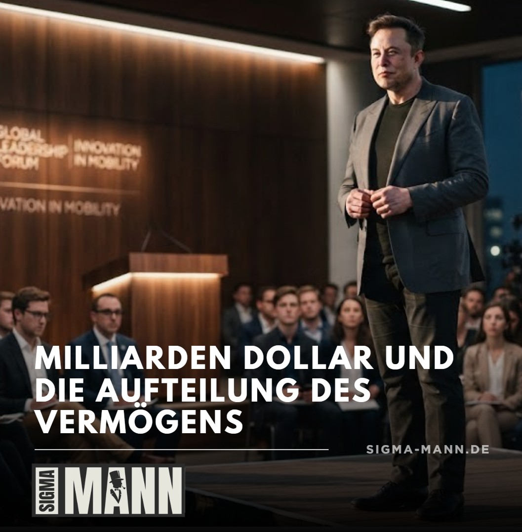 Milliarden Dollar und die Aufteilung des Vermögens