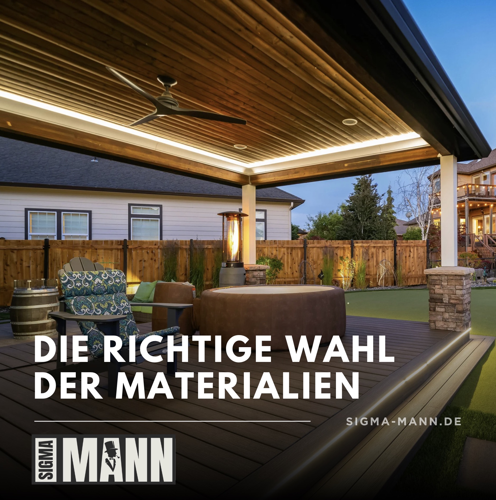 Die richtige Wahl der Materialien Die richtige Wahl der Materialien
