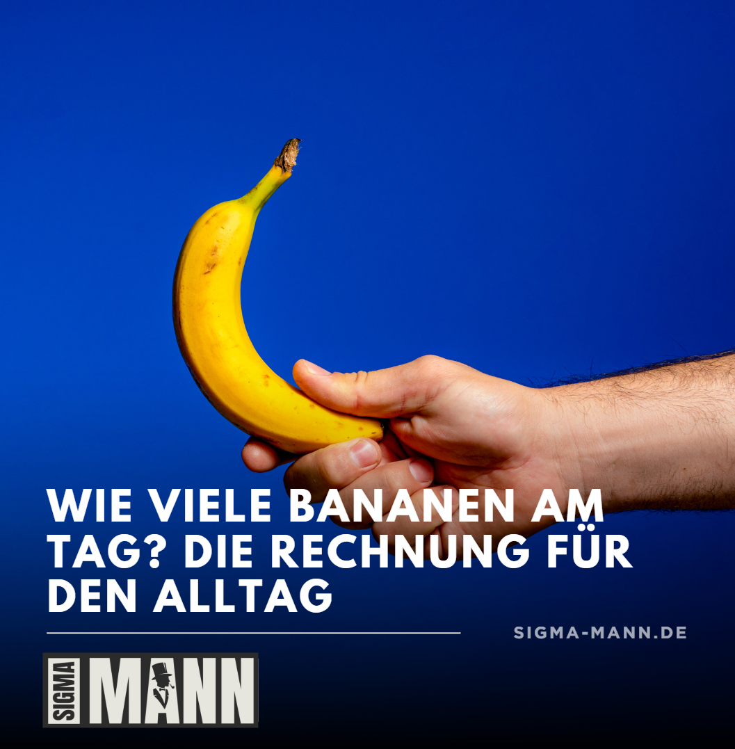 Wie viele Bananen am Tag Die Rechnung für den Alltag Wie viele Bananen am Tag Die Rechnung für den Alltag